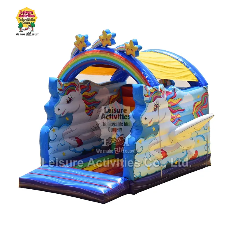 Super Inflatable Bouncy Castles Unicorn Rainbow Super Inflatable Bouncy Castles Unicorn Rainbow
