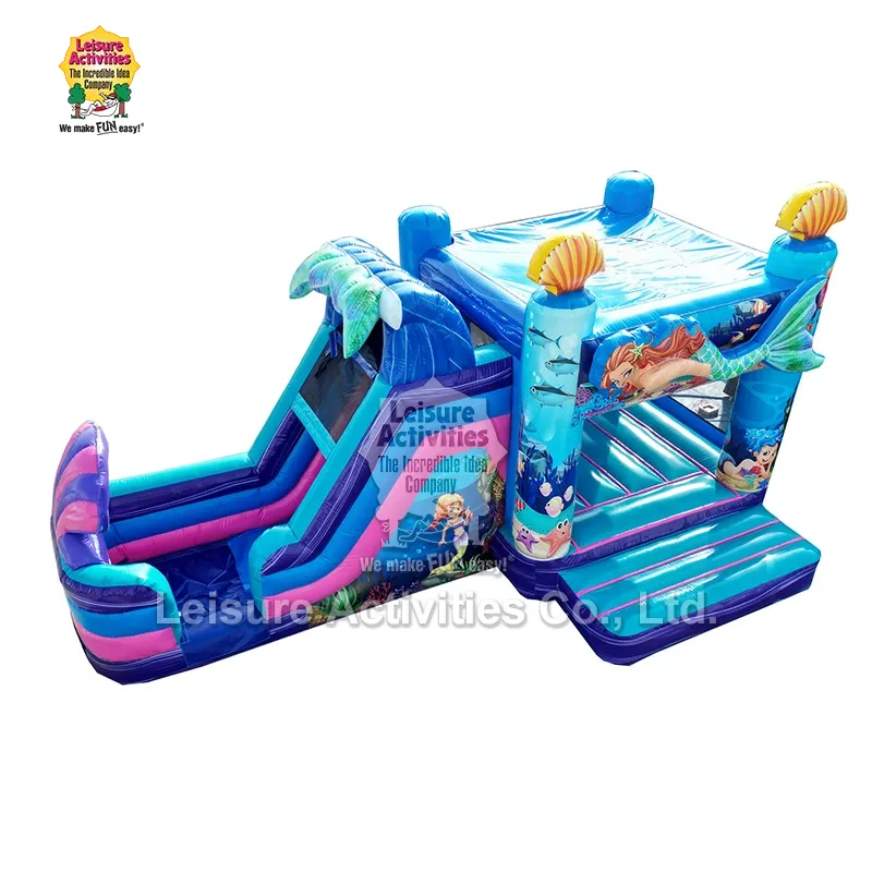 Castelos saltitantes de sereia multiplay super infláveis Castelos saltitantes de sereia multiplay super infláveis